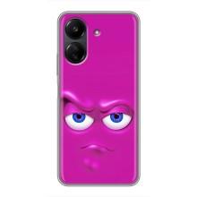 Силиконовые Чехлы (смешные стикеры) для Xiaomi POCO C65 – Хитрая мордочка