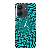 Силиконовый Чехол Nike Air Jordan на Поко С65 – Jordan