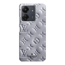 Текстурный Чехол Louis Vuitton для Поко С65 (Белый ЛВ)