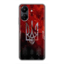 Украинские Чехлы для Xiaomi POCO C65 с картинкой УПА (AlphaPrint) (ГЕРБ УПА)