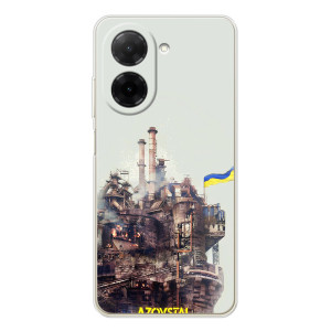 Чехлы на военную тематику для Xiaomi Poco C71 – Азовсталь