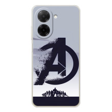 Чохли з героями Марвел Xiaomi Poco C71 (VPrint) (Команда А)