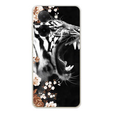 Чохли з картинкою животних Xiaomi Poco C71 (Стильний ТИГР)