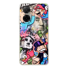 Чохли з крутими принтами для Xiaomi Poco C71 - (PREMIUMPrint) (Monopoly man)