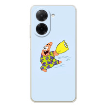 Чохли з Патріком на Xiaomi Poco C71 (Патрік із подушкою)