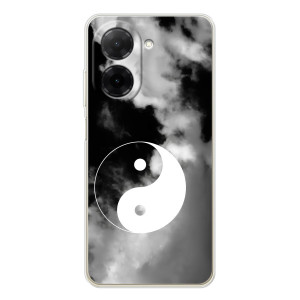Чехлы с принтом Спортивная тематика для Xiaomi Poco C71 – Инь-Янь