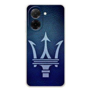 Чехлы с тематикой "Крутые машины" на Xiaomi Poco C71 – Лого Maserati