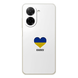 Чехлы силиконовые (Город Харьков) на Поко С71 – Kharkiv