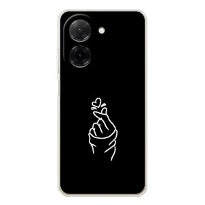 Чехлы (Знак сердечка) на Xiaomi Poco C71 – Знак Сердечка