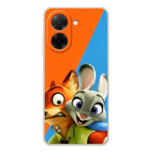 Чохли ЗООТРОПОЛІС для Xiaomi Poco C71 (Нік і Хопс)