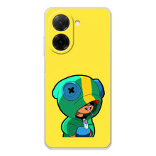 Чохол Бравл Старс для Xiaomi Poco C71 – Леон (LEON)