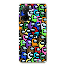 Чохли Амонг Ас для Xiaomi Poco C71 (AlphaPrint) (Убитий)