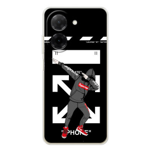 Чехол для Xiaomi Poco C71 с картинкой Supreme (AlphaPrint)
