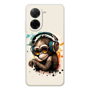 Чехол с Обезьянами Xiaomi Poco C71 - (AlphaPrint)