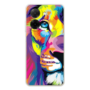 Чохол з картинкою ЛЕВ для Xiaomi Poco C71 (VPrint)