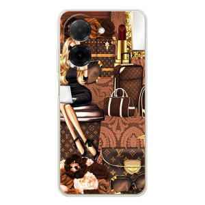 Чехол Стиль Louis Vuitton на Xiaomi Poco C71 – Мода Луи Виттон