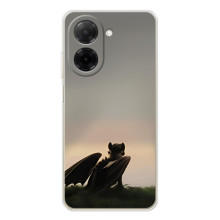 Чехол как приручить дракона на Xiaomi Poco C71 (Беззубик)