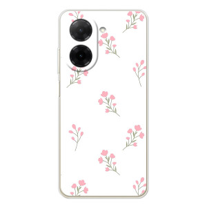 Чохол з розовим принтом для Xiaomi Poco C71