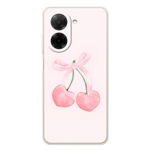 Чехол с розовым рисунком для Xiaomi Poco C71