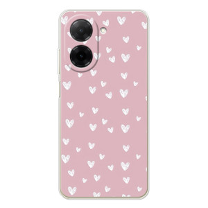 Чехол с розовым рисунком для Xiaomi Poco C71