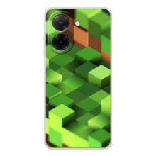 Чохли для Xiaomi Poco C71 (Персонажі МайнКрафт) (Текстура)