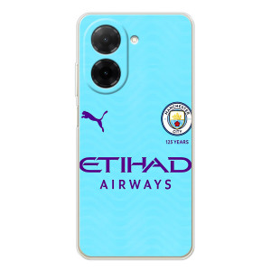 Силиконовые Чехлы принт Футбол на Xiaomi Poco C71 – Man City