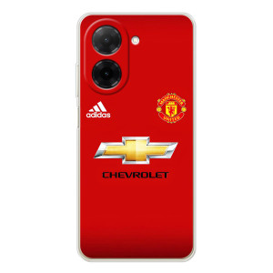Силиконовые Чехлы принт Футбол на Xiaomi Poco C71 – Man United