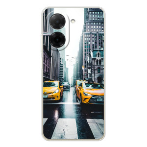 Силиконовый бампер (Работники) на Xiaomi Poco C71 – Такси