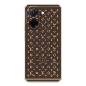 Силиконовый чехол для Xiaomi Poco C71 (ФОН Louis Vuitton Paris)