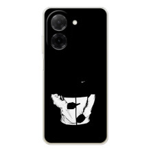 Силіконовый Чохол на Xiaomi Poco C71 з картинкою НАЙК (Nike стиль)