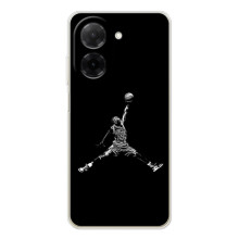 Силіконовый Чохол Nike Air Jordan на Поко С71 – Джордан