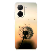 Силіконовий Чохол з кульбабками на Xiaomi Poco C71