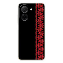 Силіконовый Чохол на Xiaomi Poco C71 – Червона вишиванка