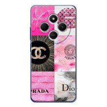 Чохол (Dior, Prada, YSL, Chanel) для Xiaomi Poco C75 (Модніца)