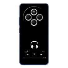 Чохол з картинками на чорному фоні для Xiaomi Poco C75 – Плеєр