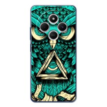 Чехол с птицами на Xiaomi Poco C75 (VPrint) (Сова с глазом)