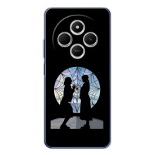 Чехлы Венсдей на Xiaomi Poco C75 Уэнсдей (AlphaPrint) (комната Уэнздей)