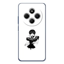 Чехлы Венсдей на Xiaomi Poco C75 Уэнсдей (AlphaPrint) (танец Уэнздей)