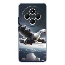 Чехол с мемом Тралалело тралала на Xiaomi Poco C75 (Бомбардини гусини)
