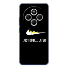Чохол з логтипом Найк на Xiaomi Poco C75 (Nike just do it)