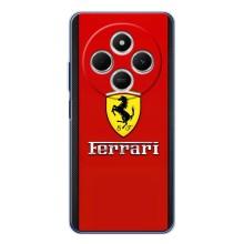 Силіконовий бампер з картинкою машини на Xiaomi Poco C75 (Ferrari Logo)