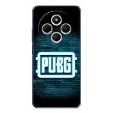 Чехол (TPU) с картинкой "Лого Пабг" на Поко С75 (Лого PUBG)