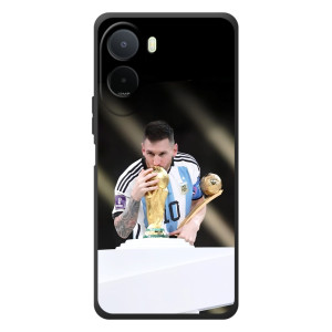 Чехлы Лео Месси Аргентина для Xiaomi Poco C81 Pro (Кубок Мира)