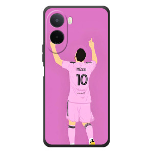 Чехлы Лео Месси в Майами на Xiaomi Poco C81 Pro (Празднование Месси)