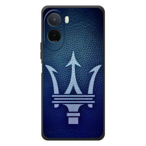 Чехлы с тематикой "Крутые машины" на Xiaomi Poco C81 Pro – Лого Maserati