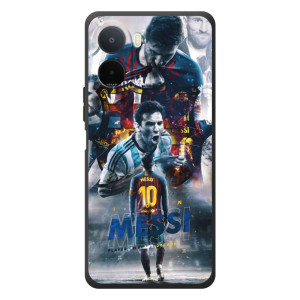 Чехол Месси футболист для Xiaomi Poco C81 Pro – Коллаж Месси