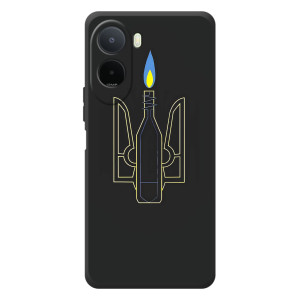 Чехол с картинкой (Патриотический ГЕРБ) на Xiaomi Poco C81 Pro (Герб - Молотова)