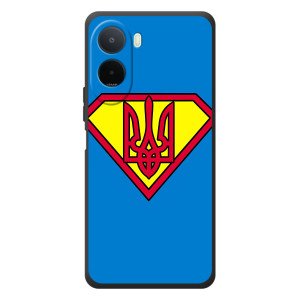 Чехол с картинкой (Патриотический ГЕРБ) на Xiaomi Poco C81 Pro (Super - Герб)