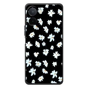 Чехол с ромашками на Xiaomi Poco C81 Pro (Маленькие ромашки)