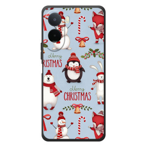 Чехол Санта Клаус для Xiaomi Poco C81 Pro (Рождественский)